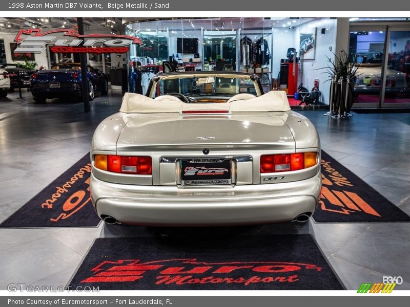 Beige Metallic / Sand 1998 Aston Martin DB7 Volante