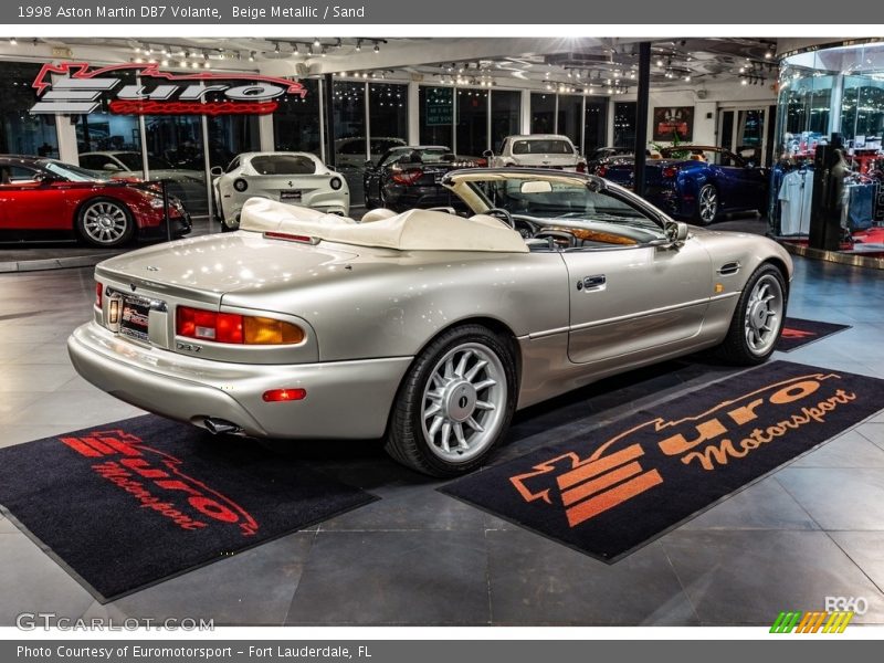 Beige Metallic / Sand 1998 Aston Martin DB7 Volante