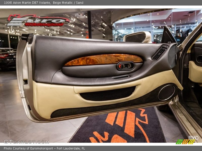 Beige Metallic / Sand 1998 Aston Martin DB7 Volante