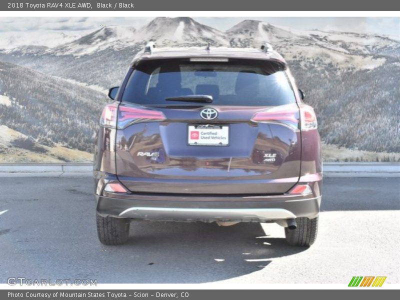 Black / Black 2018 Toyota RAV4 XLE AWD
