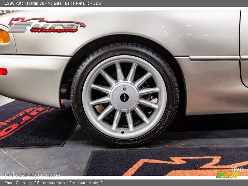 Beige Metallic / Sand 1998 Aston Martin DB7 Volante