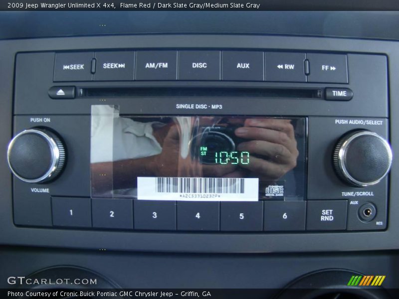 Flame Red / Dark Slate Gray/Medium Slate Gray 2009 Jeep Wrangler Unlimited X 4x4