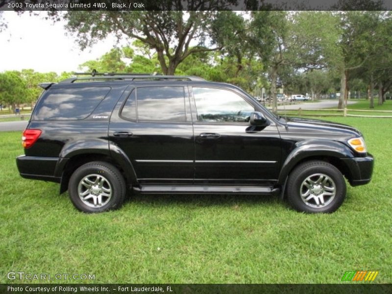 Black / Oak 2003 Toyota Sequoia Limited 4WD