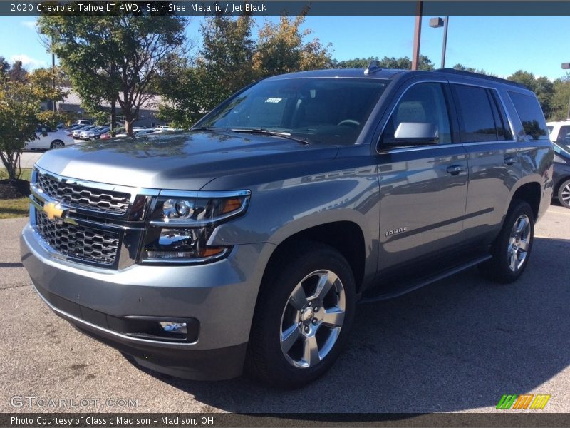 Satin Steel Metallic / Jet Black 2020 Chevrolet Tahoe LT 4WD