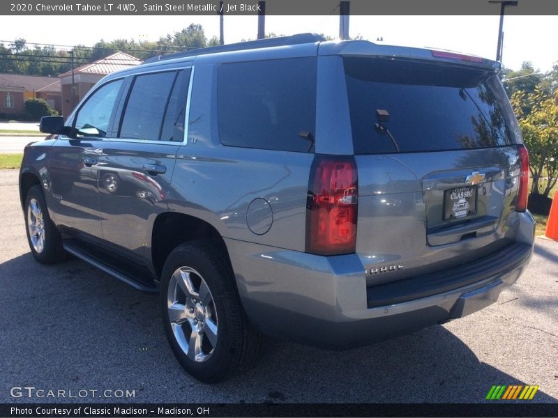 Satin Steel Metallic / Jet Black 2020 Chevrolet Tahoe LT 4WD