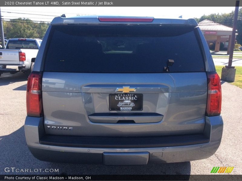 Satin Steel Metallic / Jet Black 2020 Chevrolet Tahoe LT 4WD