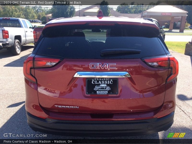Red Quartz Tintcoat / Jet Black 2020 GMC Terrain SLE
