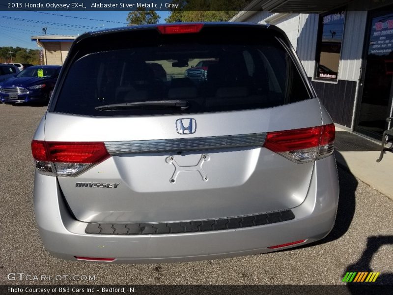 Alabaster Silver Metallic / Gray 2015 Honda Odyssey EX-L