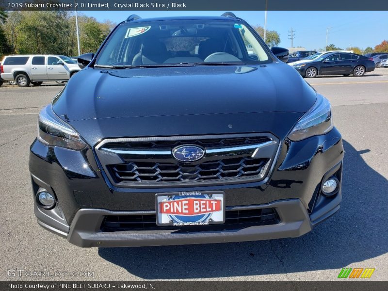 Crystal Black Silica / Black 2019 Subaru Crosstrek 2.0i Limited