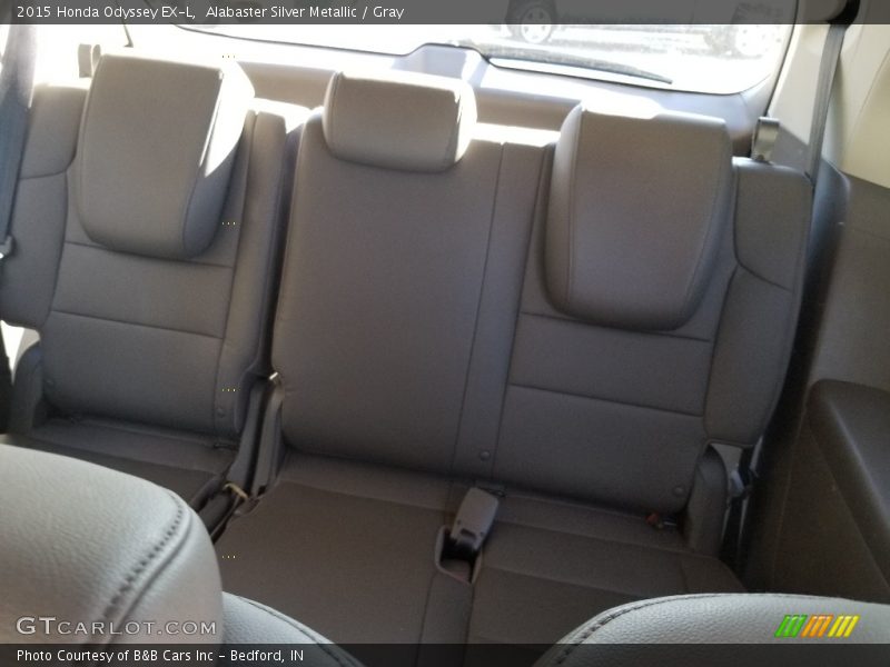 Alabaster Silver Metallic / Gray 2015 Honda Odyssey EX-L