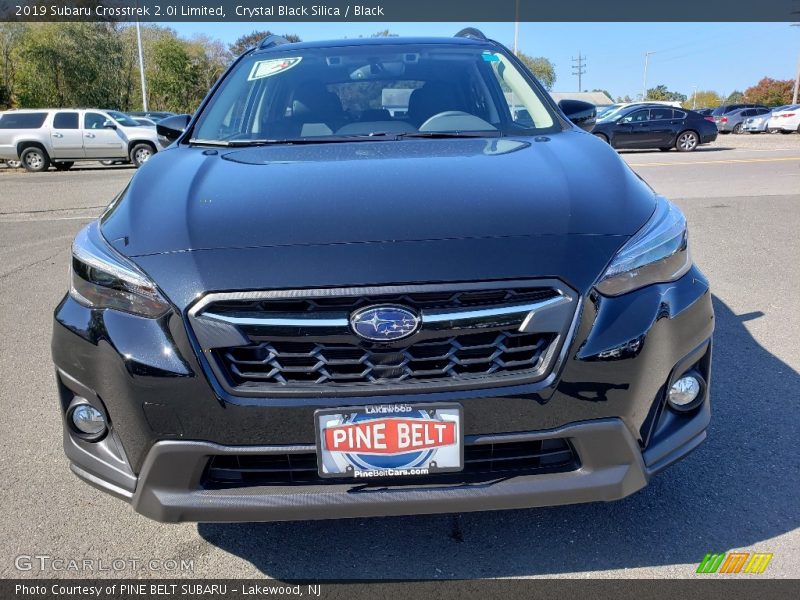 Crystal Black Silica / Black 2019 Subaru Crosstrek 2.0i Limited