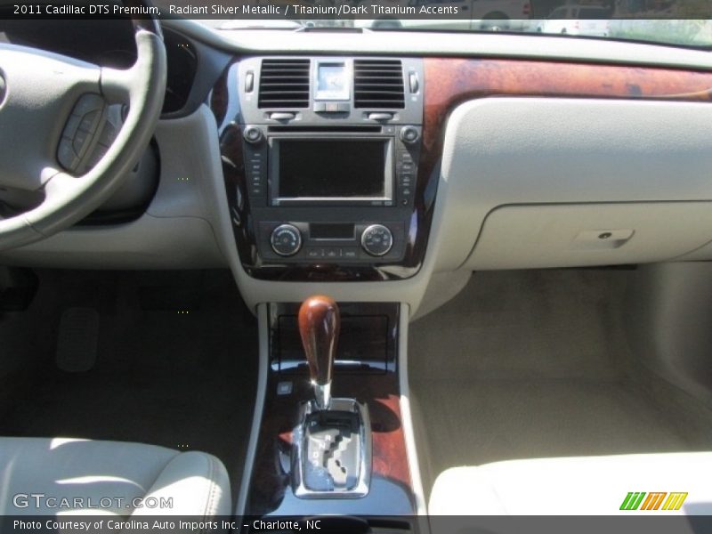 Radiant Silver Metallic / Titanium/Dark Titanium Accents 2011 Cadillac DTS Premium