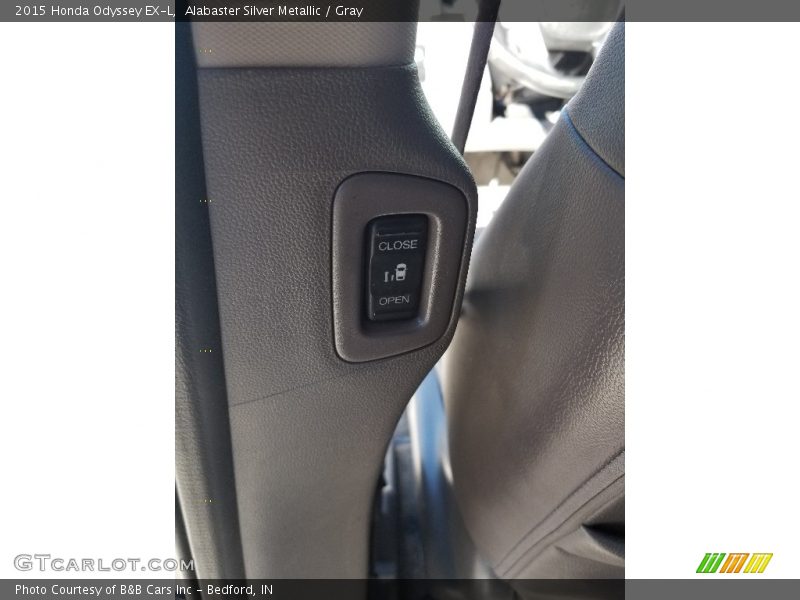 Alabaster Silver Metallic / Gray 2015 Honda Odyssey EX-L