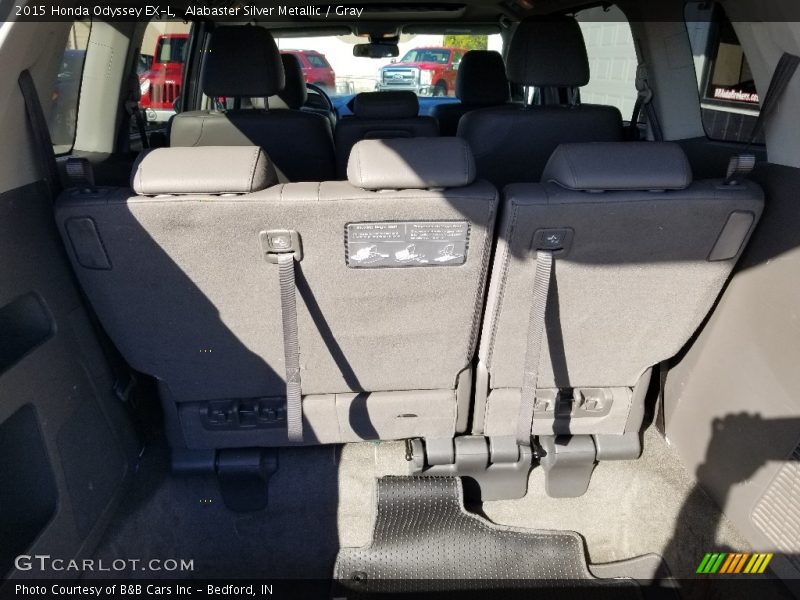 Alabaster Silver Metallic / Gray 2015 Honda Odyssey EX-L