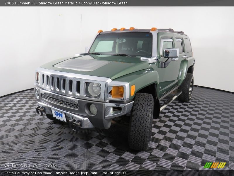Shadow Green Metallic / Ebony Black/Shadow Green 2006 Hummer H3