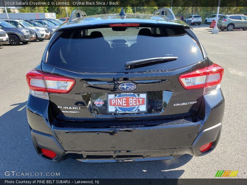 Crystal Black Silica / Black 2019 Subaru Crosstrek 2.0i Limited