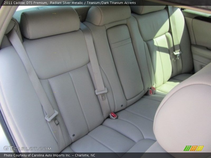 Radiant Silver Metallic / Titanium/Dark Titanium Accents 2011 Cadillac DTS Premium