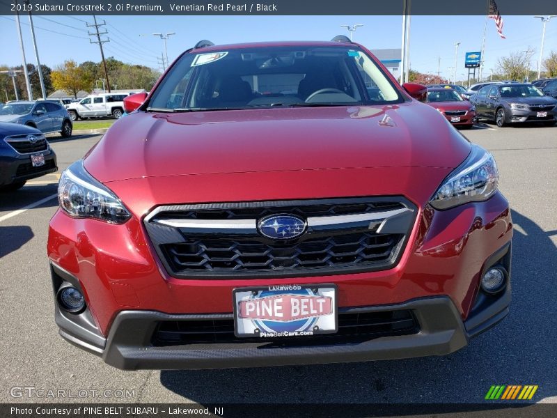 Venetian Red Pearl / Black 2019 Subaru Crosstrek 2.0i Premium