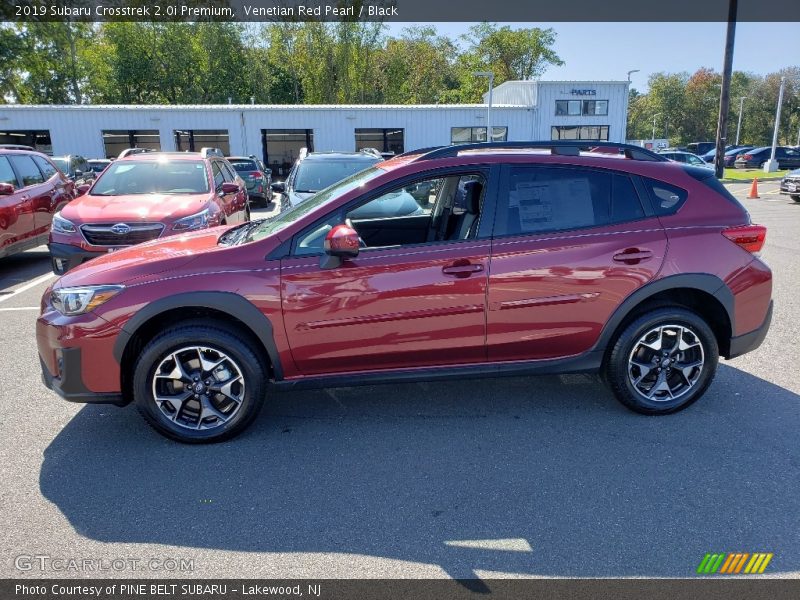 Venetian Red Pearl / Black 2019 Subaru Crosstrek 2.0i Premium