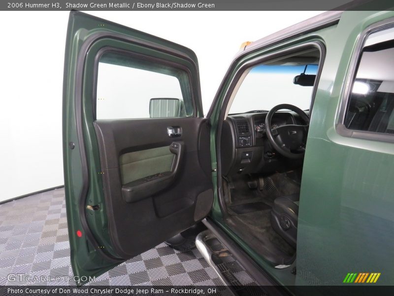 Shadow Green Metallic / Ebony Black/Shadow Green 2006 Hummer H3