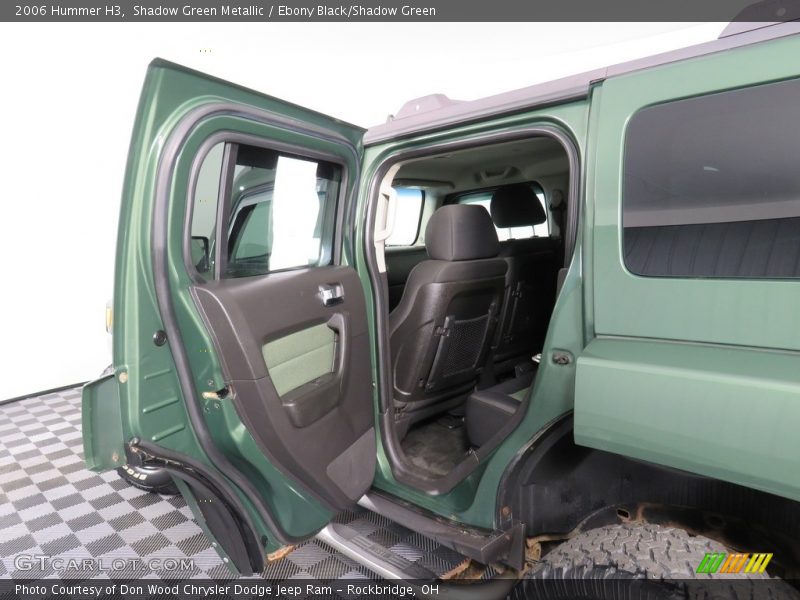 Shadow Green Metallic / Ebony Black/Shadow Green 2006 Hummer H3