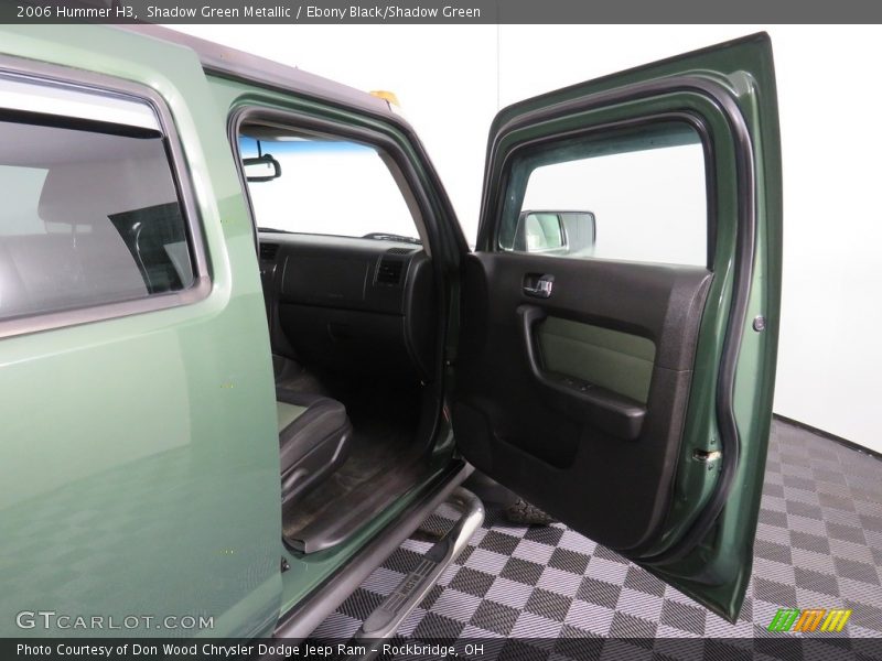 Shadow Green Metallic / Ebony Black/Shadow Green 2006 Hummer H3