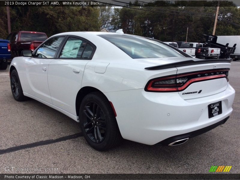 White Knuckle / Black 2019 Dodge Charger SXT AWD