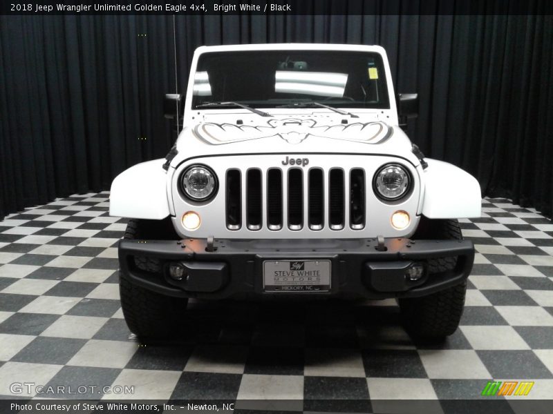 Bright White / Black 2018 Jeep Wrangler Unlimited Golden Eagle 4x4
