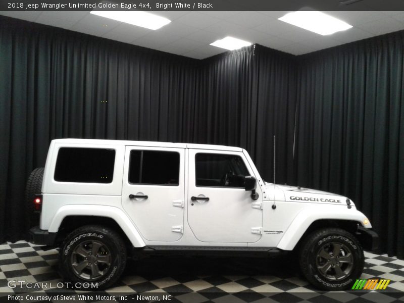 Bright White / Black 2018 Jeep Wrangler Unlimited Golden Eagle 4x4