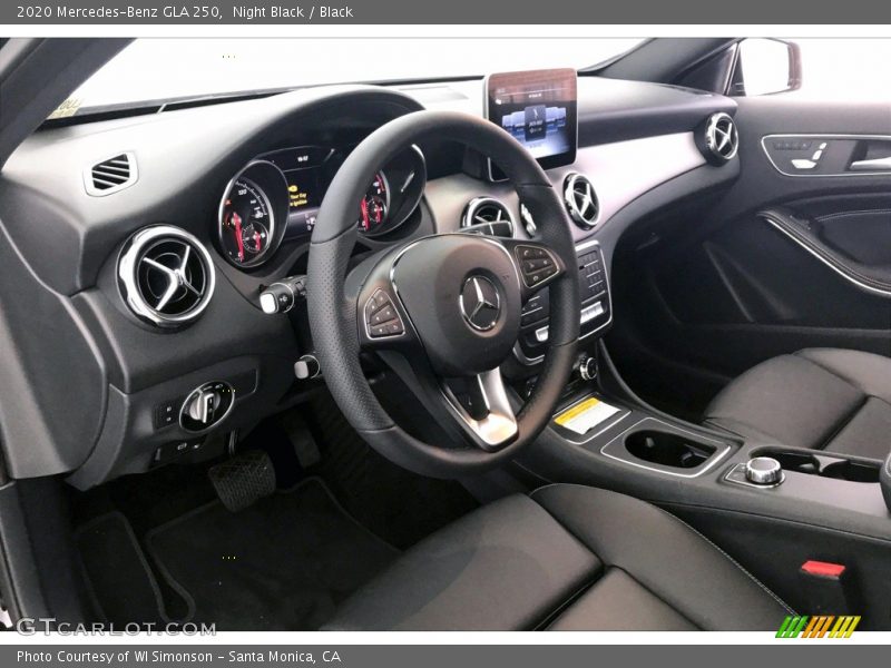 Night Black / Black 2020 Mercedes-Benz GLA 250