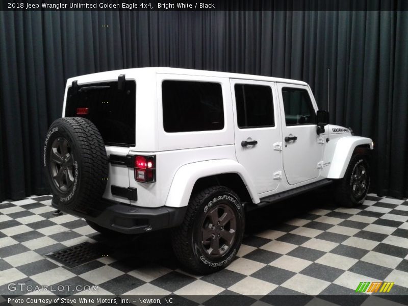 Bright White / Black 2018 Jeep Wrangler Unlimited Golden Eagle 4x4