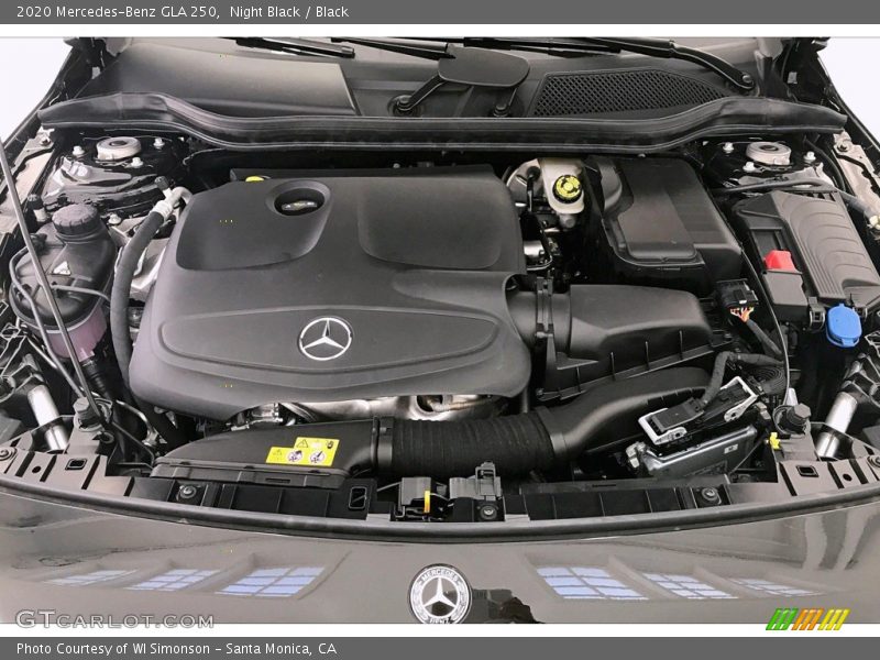 Night Black / Black 2020 Mercedes-Benz GLA 250