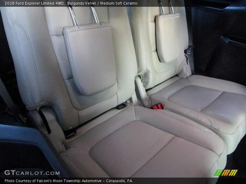 Burgundy Velvet / Medium Soft Ceramic 2018 Ford Explorer Limited 4WD