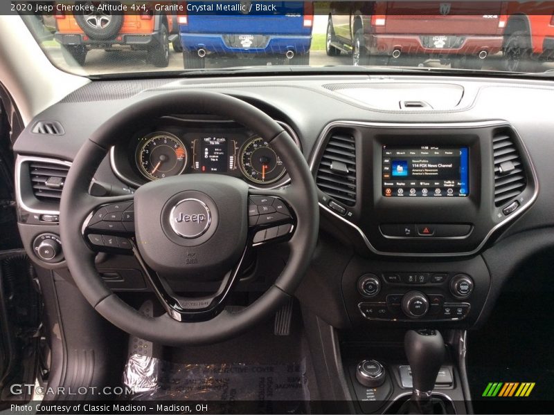 Granite Crystal Metallic / Black 2020 Jeep Cherokee Altitude 4x4