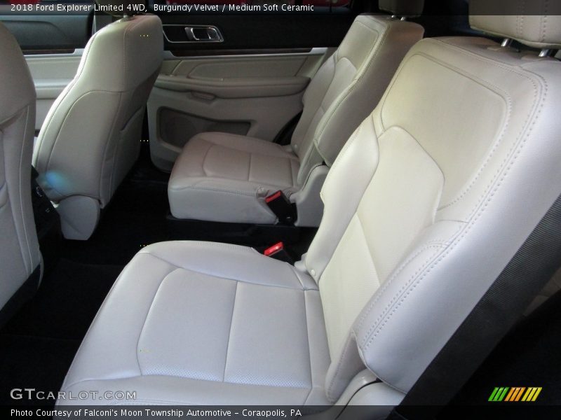 Burgundy Velvet / Medium Soft Ceramic 2018 Ford Explorer Limited 4WD