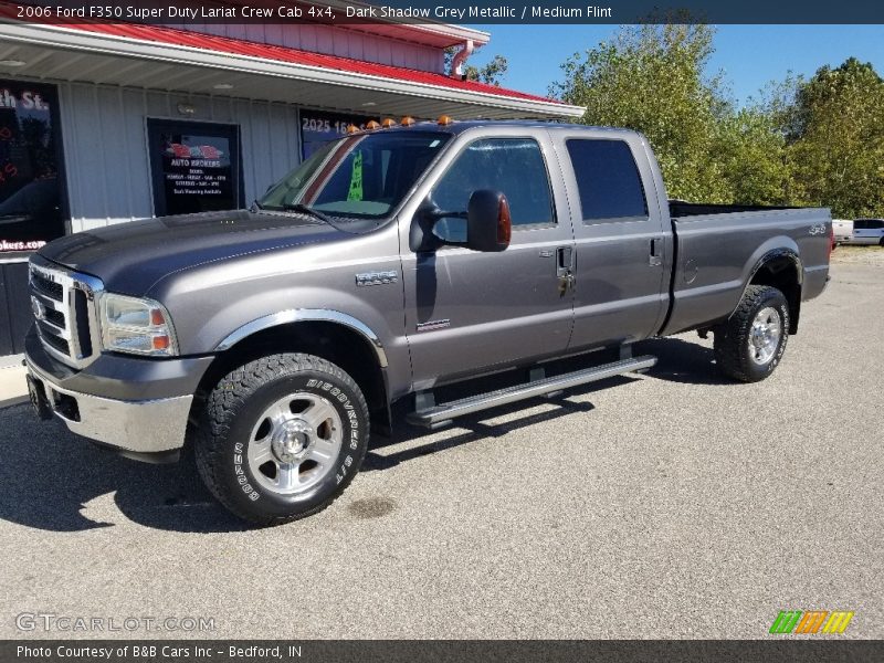 Dark Shadow Grey Metallic / Medium Flint 2006 Ford F350 Super Duty Lariat Crew Cab 4x4