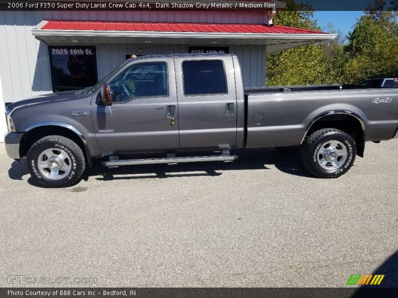Dark Shadow Grey Metallic / Medium Flint 2006 Ford F350 Super Duty Lariat Crew Cab 4x4