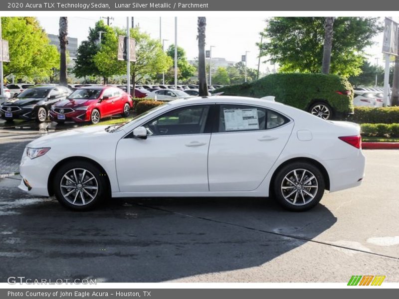 Lunar Silver Metallic / Parchment 2020 Acura TLX Technology Sedan