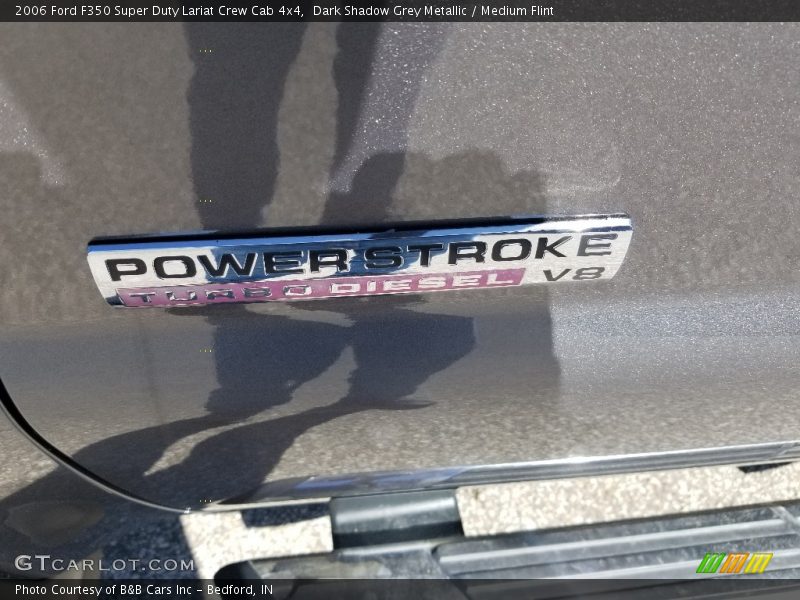 Dark Shadow Grey Metallic / Medium Flint 2006 Ford F350 Super Duty Lariat Crew Cab 4x4