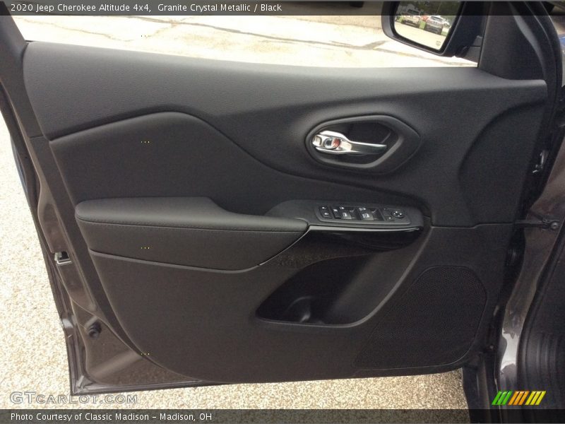 Granite Crystal Metallic / Black 2020 Jeep Cherokee Altitude 4x4