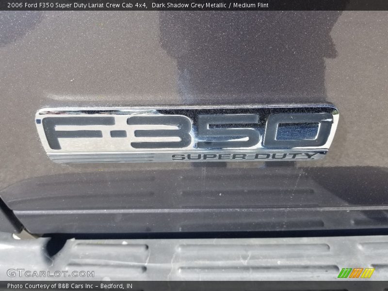 Dark Shadow Grey Metallic / Medium Flint 2006 Ford F350 Super Duty Lariat Crew Cab 4x4