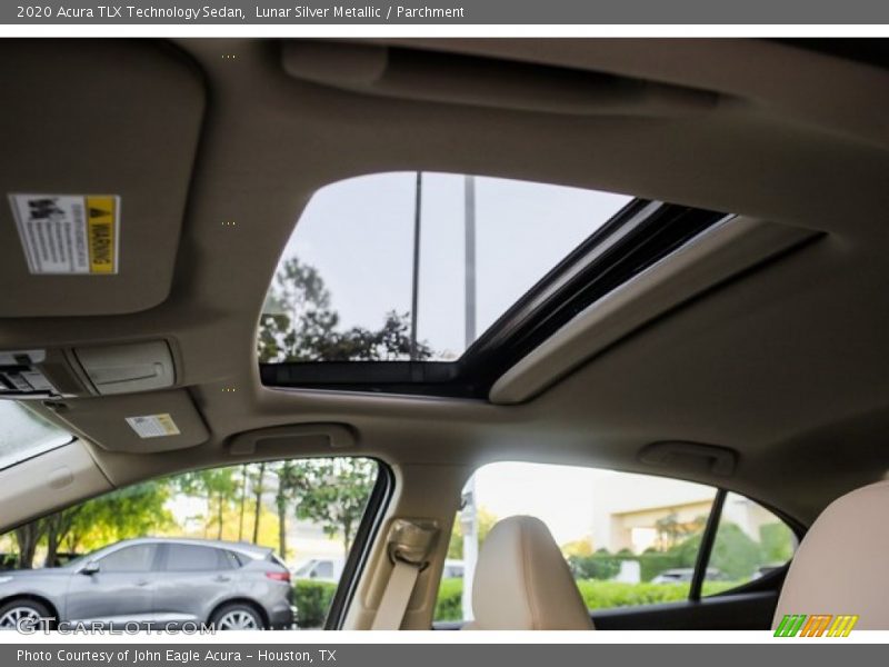 Lunar Silver Metallic / Parchment 2020 Acura TLX Technology Sedan