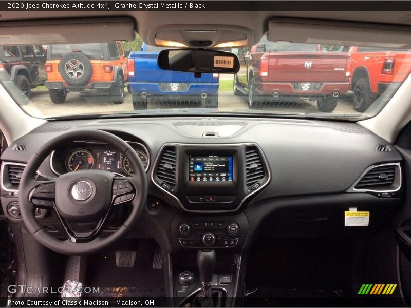 Granite Crystal Metallic / Black 2020 Jeep Cherokee Altitude 4x4