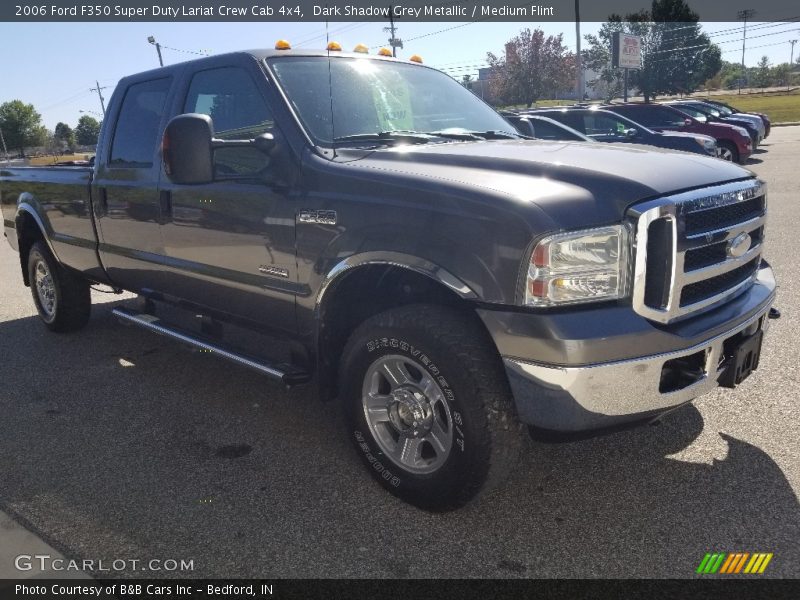 Dark Shadow Grey Metallic / Medium Flint 2006 Ford F350 Super Duty Lariat Crew Cab 4x4