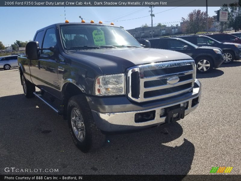 Dark Shadow Grey Metallic / Medium Flint 2006 Ford F350 Super Duty Lariat Crew Cab 4x4