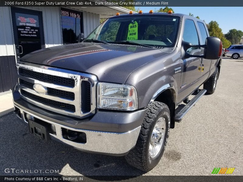Dark Shadow Grey Metallic / Medium Flint 2006 Ford F350 Super Duty Lariat Crew Cab 4x4
