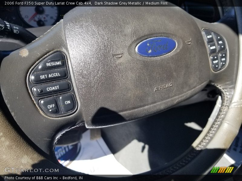 Dark Shadow Grey Metallic / Medium Flint 2006 Ford F350 Super Duty Lariat Crew Cab 4x4