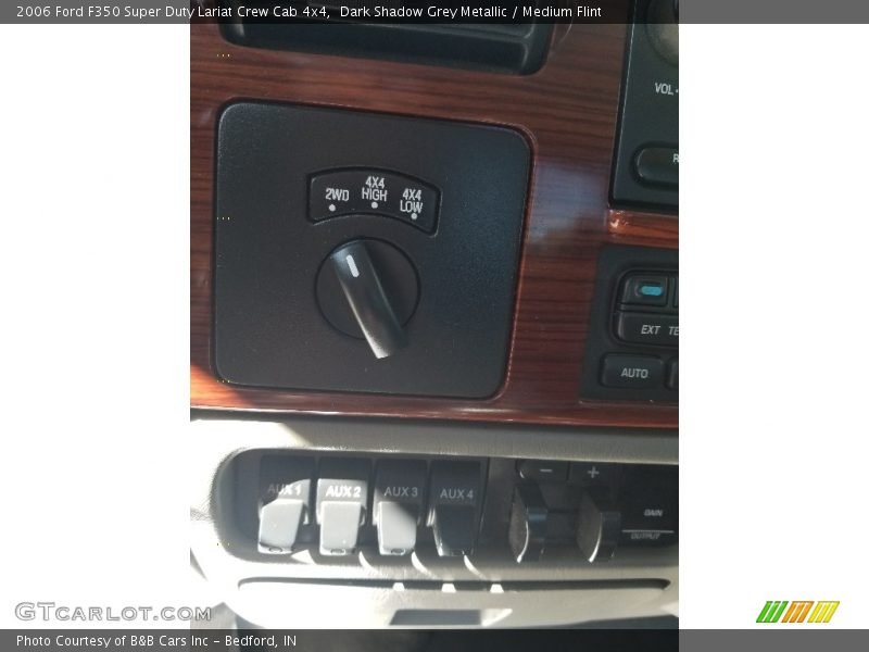 Dark Shadow Grey Metallic / Medium Flint 2006 Ford F350 Super Duty Lariat Crew Cab 4x4