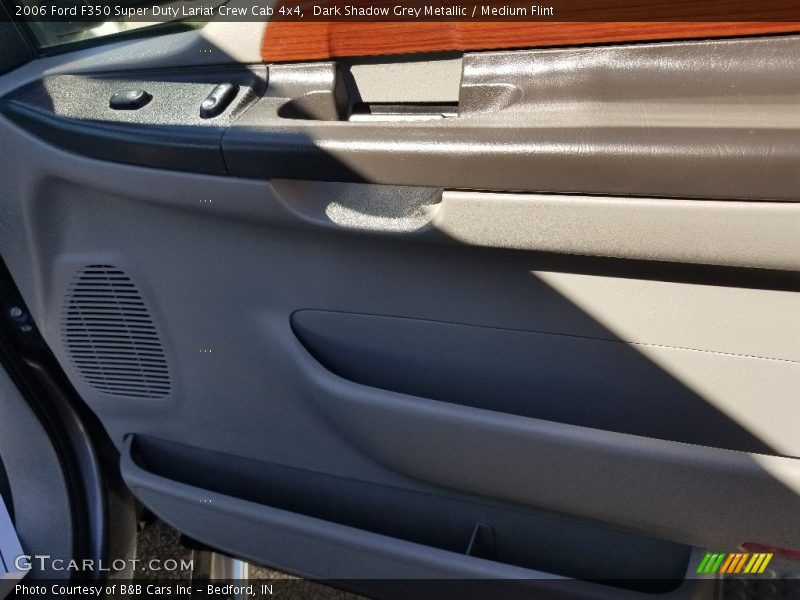 Dark Shadow Grey Metallic / Medium Flint 2006 Ford F350 Super Duty Lariat Crew Cab 4x4
