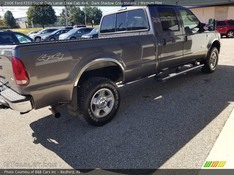 Dark Shadow Grey Metallic / Medium Flint 2006 Ford F350 Super Duty Lariat Crew Cab 4x4